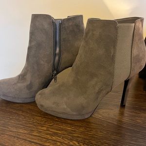 Grey 4” bootie boot